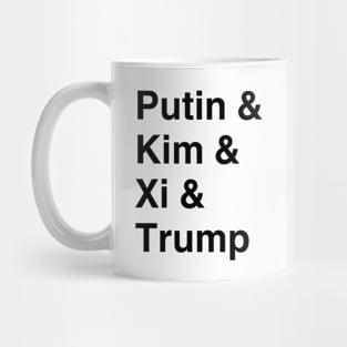 Dictators Hall of Fame Mug